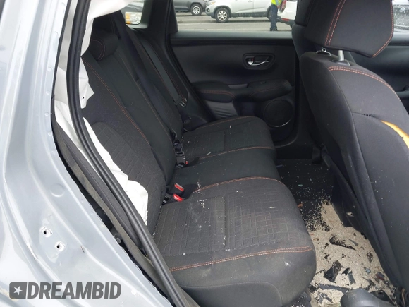 2024 Honda HR-V Sport with VIN 3CZRZ2H57RM735474, listed as a IAAI auction lot 42169311 with 12,001 mi miles and . Bid and sale history available at DreamBid. Image 8.