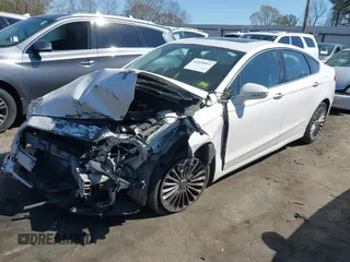 2013 Ford Fusion Titanium with VIN 3FA6P0K9XDR102242, listed as a IAAI auction lot 41850893 with 161,186 mi miles. Bid and sale history available at carsss.com. Image 2.
