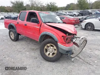 2002 Toyota Tacoma PreRunner with VIN 5TEGN92N92Z883581, listed as a IAAI auction lot 41618699 with Not Provided miles and . Bid and sale history available at DreamBid. Image 1.