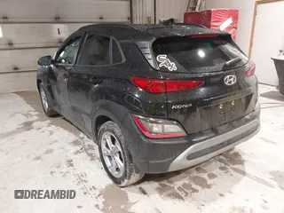 2023 Hyundai Kona SEL with VIN KM8K62AB3PU944716, listed as a IAAI auction lot 42125824 with 40,795 mi miles and . Bid and sale history available at DreamBid. Image 3.