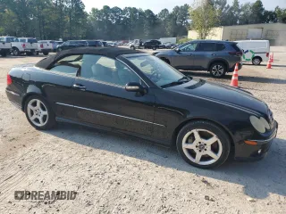 2006 Mercedes-Benz CLK-Class 5.0L with VIN WDBTK75G76T066055, listed as a Copart auction lot 69743364 with 0 mi miles and Salvage Title. Bid and sale history available at carsss.com. Image 4.