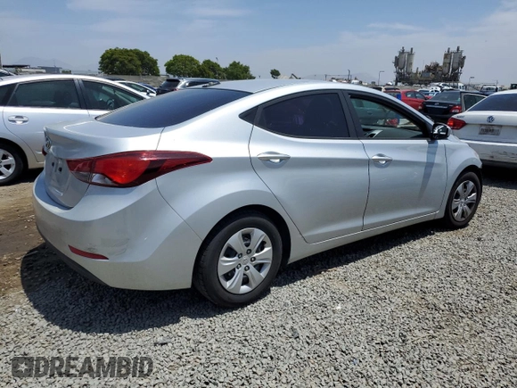2016 Hyundai Elantra SE z VIN 5NPDH4AE7GH710280, wystawiony jako Copart lot #58803965 z przebiegiem 167 501 mil mil oraz Szkoda całkowita • Salvage title. Historia ofert i sprzedaży dostępna na DreamBid. Obrazek 3.