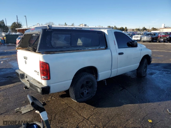 2005 Dodge Ram 1500 SLT with VIN 1D7HU16D65J541357, listed as a Copart auction lot 88054595 with 0 mi miles and Non Repairable. Bid and sale history available at carsss.com. Image 3.