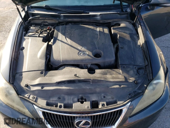 2011 Lexus IS 250 with VIN JTHBF5C2XB5134827, listed as a Copart auction lot 52330515 with 242,415 mi miles and Salvage Title. Bid and sale history available at DreamBid. Image 12.