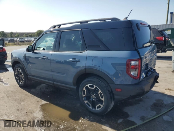 2024 Ford Bronco Sport Outer Banks with VIN 3FMCR9C65RRF37446, listed as a Copart auction lot 54663875 with 1,819 mi miles and Non repairable. Bid and sale history available at DreamBid. Image 2.