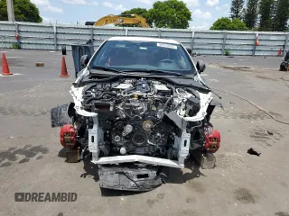 2021 Infiniti Q60 Red Sport 400 with VIN JN1FV7LL1MM560170, listed as a Copart auction lot 58329605 with 35,742 mi miles and Non repairable. Bid and sale history available at DreamBid. Image 5.