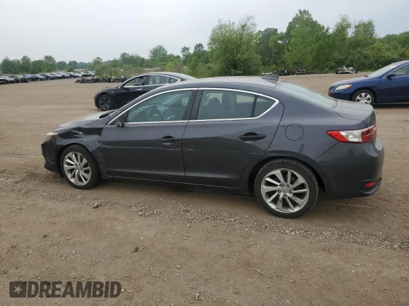 2016 Acura ILX Premium with VIN 19UDE2F76GA009861, listed as a Copart auction lot 59562115 with 167,342 mi miles and Salvage title. Bid and sale history available at DreamBid. Image 2.