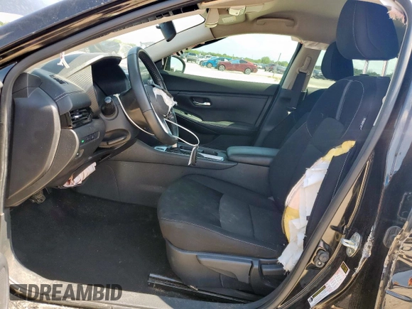 2021 Nissan Sentra SV with VIN 3N1AB8CV0MY329493, listed as a Copart auction lot 58406755 with 75,493 mi miles and Salvage title. Bid and sale history available at DreamBid. Image 7.