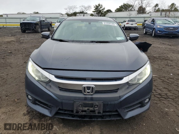 2016 Honda Civic Sedan EX-L with VIN 19XFC1F75GE212583, listed as a Copart auction lot 51259145 with 100,359 mi miles and Salvage Title. Bid and sale history available at carsss.com. Image 5.