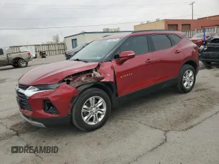 2020 Chevrolet Blazer LT z VIN 3GNKBBRA1LS667965, wystawiony jako Copart lot #52652345 z przebiegiem 71 237 mil mil oraz Szkoda całkowita • Salvage title. Historia ofert i sprzedaży dostępna na DreamBid. Obrazek 1.