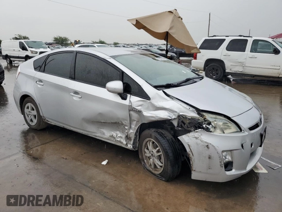 2011 Toyota Prius I with VIN JTDKN3DU3B5313879, listed as a Copart auction lot 70037954 with 134,917 mi miles and Salvage Title. Bid and sale history available at carsss.com. Image 4.