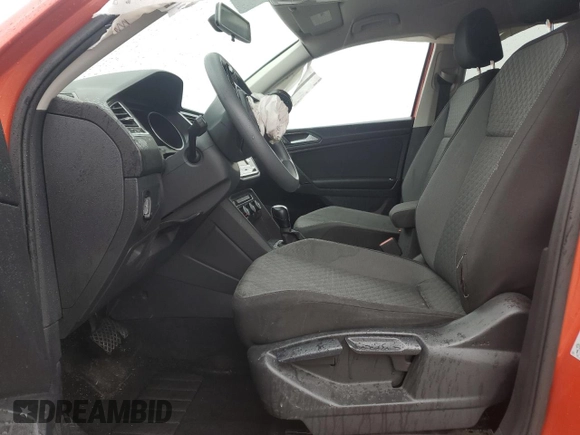 2019 Volkswagen Tiguan S with VIN 3VV0B7AX4KM004472, listed as a Copart auction lot 57987345 with Not provided miles and Salvage title. Bid and sale history available at DreamBid. Image 7.