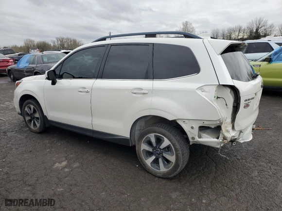 2018 Subaru Forester Limited with VIN JF2SJAJC9JH401605, listed as a Copart auction lot 46027705 with 64,147 mi miles and Salvage Title. Bid and sale history available at carsss.com. Image 2.