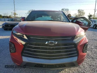 2020 Chevrolet Blazer Premier with VIN 3GNKBFRS5LS589769, listed as a Copart auction lot 87609735 with 53,384 mi miles and Salvage title. Bid and sale history available at DreamBid. Image 5.
