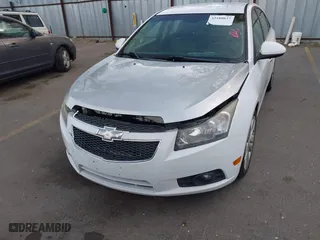 2012 Chevrolet Cruze LTZ with VIN 1G1PH5SC1C7297392, listed as a IAAI auction lot 42100637 with 90,552 mi miles. Bid and sale history available at carsss.com. Image 6.