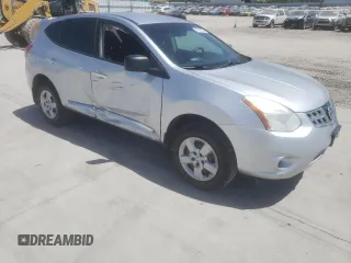 2012 Nissan Rogue S with VIN JN8AS5MV5CW702385, listed as a Copart auction lot 61538285 with 108,471 mi miles and Salvage title. Bid and sale history available at DreamBid. Image 4.