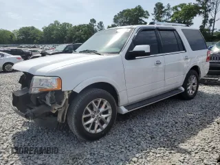 2017 Ford Expedition Limited with VIN 1FMJU1KT5HEA16467, listed as a Copart auction lot 53788095 with 125,499 mi miles and Salvage title. Bid and sale history available at DreamBid. Image 1.
