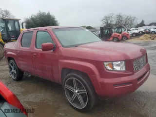 2006 Honda Ridgeline RTS with VIN 2HJYK164X6H516749, listed as a Copart auction lot 48999225 with 127,626 mi miles and Clean Title. Bid and sale history available at carsss.com. Image 4.