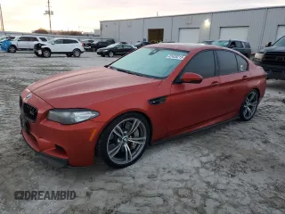 2014 BMW M5 with VIN WBSFV9C56ED097172, listed as a Copart auction lot 42428215 with 120,429 mi miles and Clean Title. Bid and sale history available at carsss.com. Image 1.