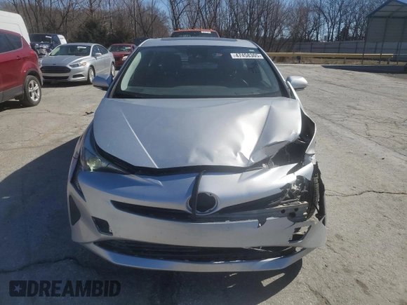 2017 Toyota Prius Two with VIN JTDKARFU9H3037207, listed as a Copart auction lot 47458305 with 112,010 mi miles and Salvage Title. Bid and sale history available at DreamBid. Image 5.