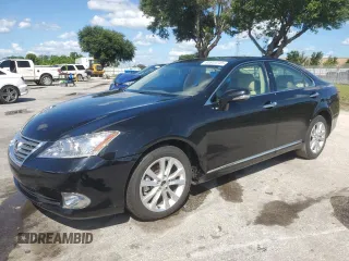 2011 Lexus ES 330 with VIN JTHBK1EG2B2424185, listed as a Copart auction lot 60843745 with 33,086 mi miles and Salvage title. Bid and sale history available at DreamBid. Image 1.
