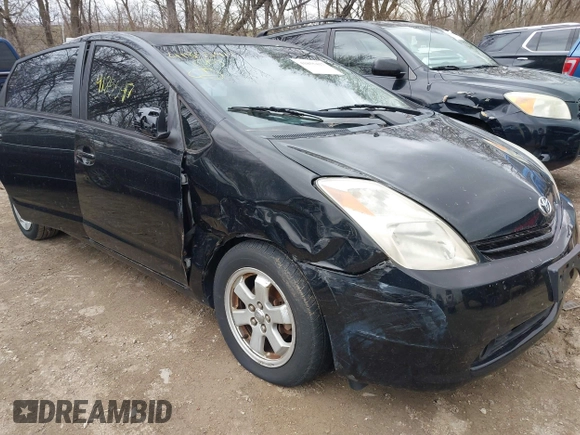 2005 Toyota Prius with VIN JTDKB20U153120011, listed as a IAAI auction lot 41855417 with 231,838 mi miles. Bid and sale history available at carsss.com. Image 6.