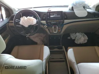2022 Honda Odyssey Touring с VIN 5FNRL6H89NB053400, выставлен на аукционе Copart как лот 60657685 с пробегом 40 371 миль миль и Списание • Salvage title. История ставок и продаж доступна на DreamBid. Изображение 8.