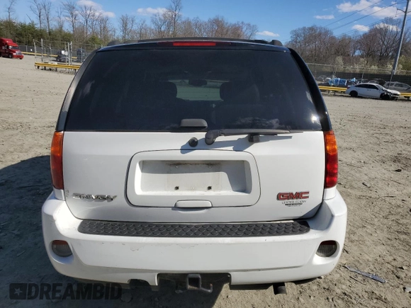 2007 GMC Envoy Denali with VIN 1GKET63MX72296808, listed as a Copart auction lot 50566995 with 173,244 mi miles and Salvage Title. Bid and sale history available at carsss.com. Image 6.