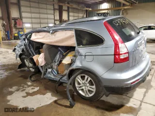 2010 Honda CR-V EX-L with VIN 5J6RE4H76AL037534, listed as a Copart auction lot 44063075 with 0 mi miles and Salvage Title. Bid and sale history available at carsss.com. Image 2.