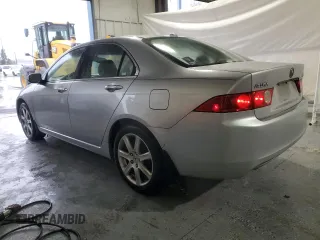2005 Acura TSX with VIN JH4CL96995C018872, listed as a Copart auction lot 45116065 with 168,143 mi miles and Salvage Title. Bid and sale history available at carsss.com. Image 2.