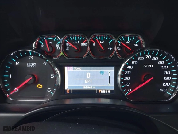 2014 Chevrolet Silverado 1500 LT with VIN 3GCPCREC5EG109103, listed as a IAAI auction lot 41527962 with 187,843 mi miles. Bid and sale history available at carsss.com. Image 7.