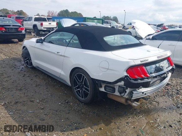 2021 Ford Mustang EcoBoost with VIN 1FATP8UH1M5105152, listed as a IAAI auction lot 40967651 with 81,514 mi miles and . Bid and sale history available at DreamBid. Image 3.