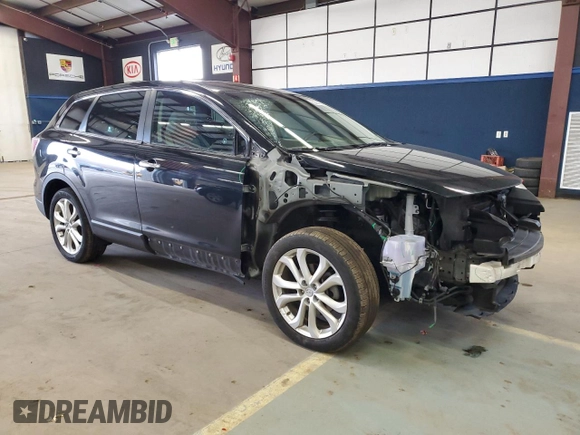 2012 Mazda CX-9 Grand Touring with VIN JM3TB2DA8C0352597, listed as a Copart auction lot 50084505 with 88,331 mi miles and Salvage Title. Bid and sale history available at DreamBid. Image 4.