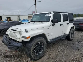2018 Jeep Wrangler JK Unlimited Sahara with VIN 1C4HJWEG7JL928008, listed as a Copart auction lot 73210964 with 132,068 mi miles and Salvage Title. Bid and sale history available at carsss.com. Image 1.