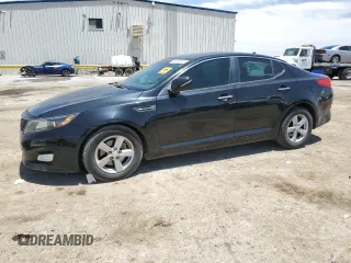 2014 Kia Optima LX z VIN 5XXGM4A71EG292009, wystawiony jako Copart lot #59058405 z przebiegiem 105 148 mil mil oraz Szkoda całkowita • Salvage title. Historia ofert i sprzedaży dostępna na DreamBid. Obrazek 1.