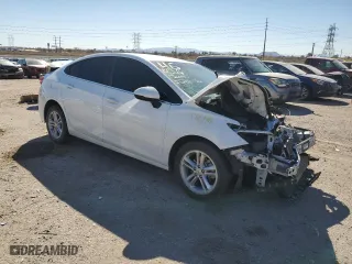2018 Chevrolet Cruze LT with VIN 1G1BE5SM5J7159136, listed as a Copart auction lot 46304265 with 0 mi miles and Salvage Title. Bid and sale history available at carsss.com. Image 4.
