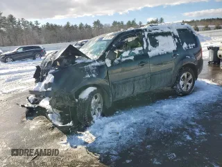 2013 Honda Pilot EX-L with VIN 5FNYF4H58DB037555, listed as a Copart auction lot 44015755 with 0 mi miles and Salvage Title. Bid and sale history available at carsss.com. Image 1.
