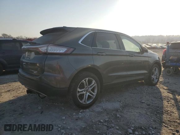 2016 Ford Edge Titanium with VIN 2FMPK4K91GBB66916, listed as a Copart auction lot 48608635 with 172,484 mi miles and Clean Title. Bid and sale history available at carsss.com. Image 3.