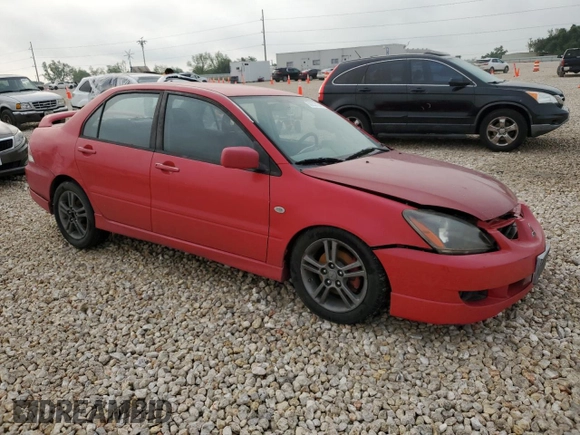2004 Mitsubishi Lancer with VIN JA3AJ66F94U023029, listed as a Copart auction lot 50252154 with 268,877 mi miles and Salvage Title. Bid and sale history available at DreamBid. Image 4.