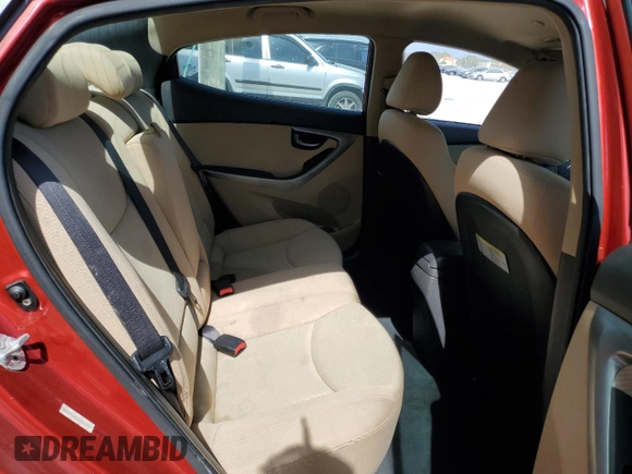 2013 Hyundai Elantra Limited with VIN KMHDH4AE4DU740611, listed as a Copart auction lot 54711845 with 95,408 mi miles and Salvage Title. Bid and sale history available at DreamBid. Image 10.