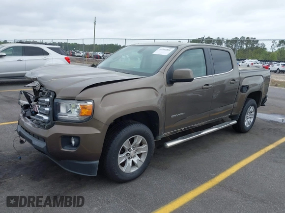 2015 GMC Canyon 2WD SLE with VIN 1GTG5BE38F1229799, listed as a IAAI auction lot 41944801 with 71,165 mi miles. Bid and sale history available at carsss.com. Image 21.