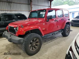 2014 Jeep Wrangler Unlimited Sahara z VIN 1C4HJWEGXEL120080, wystawiony jako Copart lot #56387765 z przebiegiem 129 750 mil mil oraz Czysty tytuł • Clean title. Historia ofert i sprzedaży dostępna na DreamBid. Obrazek 1.
