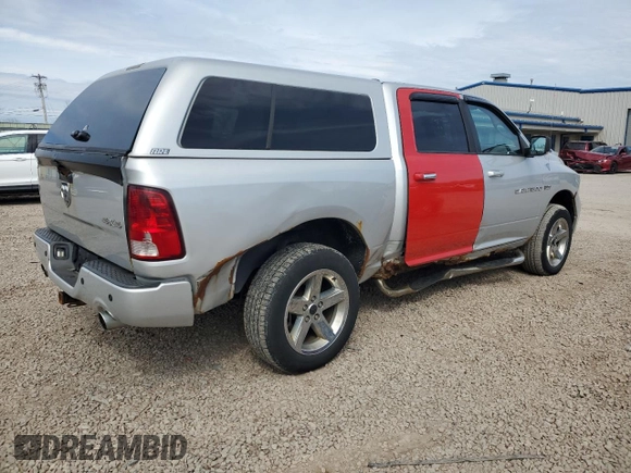 2012 Ram 1500 Sport with VIN 1C6RD7MT7CS315032, listed as a Copart auction lot 53685805 with 165,160 mi miles and Clean Title. Bid and sale history available at carsss.com. Image 3.