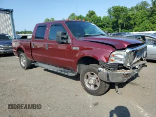 2006 Ford F-250 XL with VIN 1FTSW21536EA41022, listed as a Copart auction lot 62301375 with 122,922 mi miles and Salvage title. Bid and sale history available at DreamBid. Image 4.