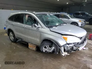 2011 Honda CR-V EX-L with VIN JHLRE4H70BC034767, listed as a Copart auction lot 43048635 with 187,649 mi miles and Salvage Title. Bid and sale history available at carsss.com. Image 4.