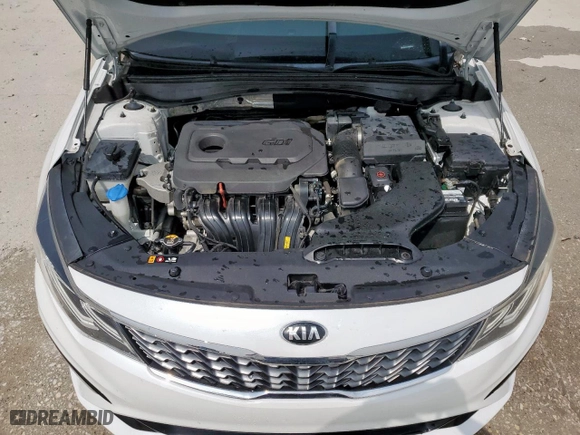 2019 Kia Optima S with VIN 5XXGT4L32KG275230, listed as a Copart auction lot 51455765 with 92,189 mi miles and Salvage Title. Bid and sale history available at carsss.com. Image 11.
