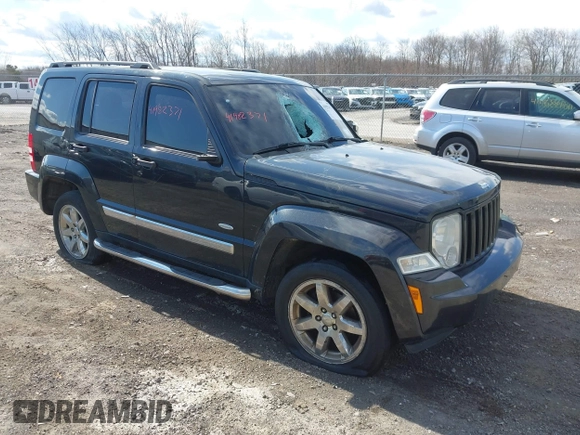 2012 Jeep Liberty Sport with VIN 1C4PJMAK8CW182731, listed as a IAAI auction lot 41982371 with 216,863 mi miles. Bid and sale history available at carsss.com. Image 1.