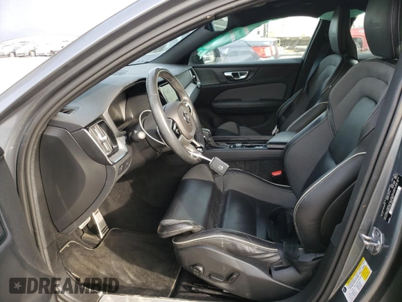 2019 Volvo S60 R-Design with VIN 7JR102FM8KG005114, listed as a Copart auction lot 80275723 with 49,359 mi miles. Bid and sale history available at carsss.com. Image 7.