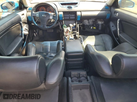 2004 Infiniti G35 w/Leather with VIN JNKCV54E54M812330, listed as a Copart auction lot 52854395 with 331,166 mi miles and Salvage Title. Bid and sale history available at DreamBid. Image 8.