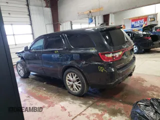 2016 Dodge Durango R/T with VIN 1C4SDJCT8GC394820, listed as a Copart auction lot 50128855 with 126,289 mi miles and Salvage Title. Bid and sale history available at DreamBid. Image 2.